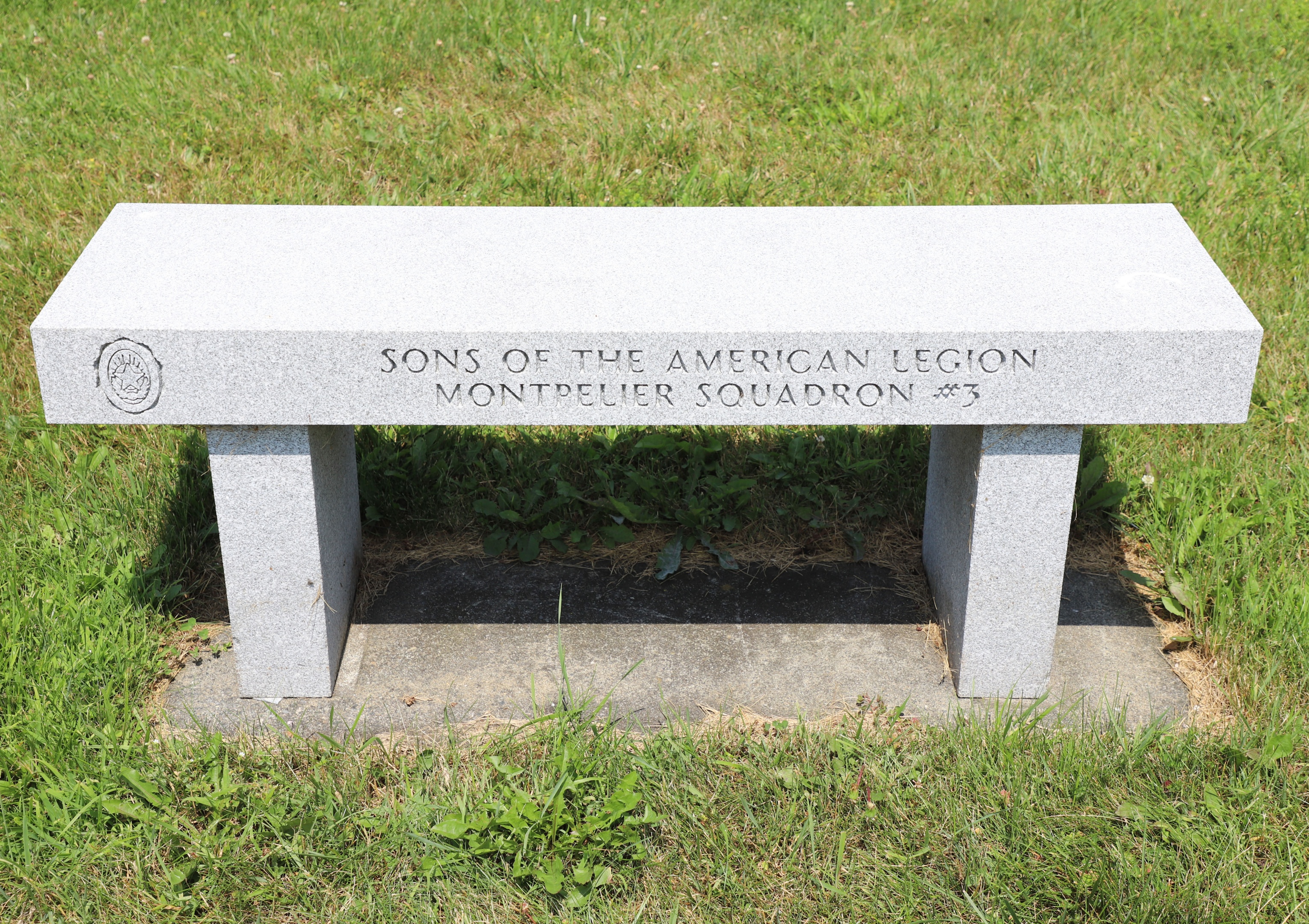 Vermont Veterans Memorial Cemetery -  Sons of the American Legion Bench