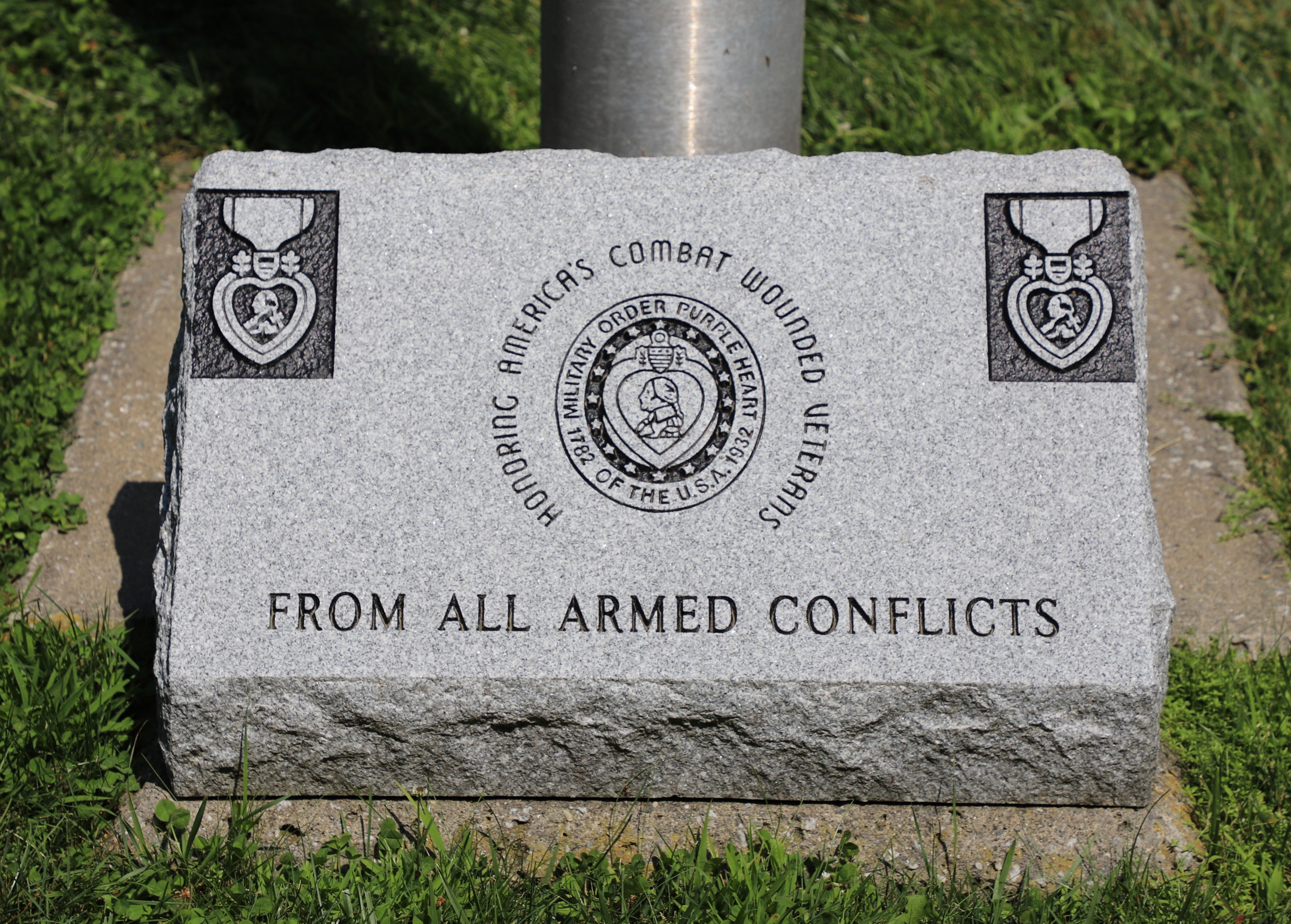 Vermont Veterans Memorial Cemetery - Combat Wounded Veterans Memorial