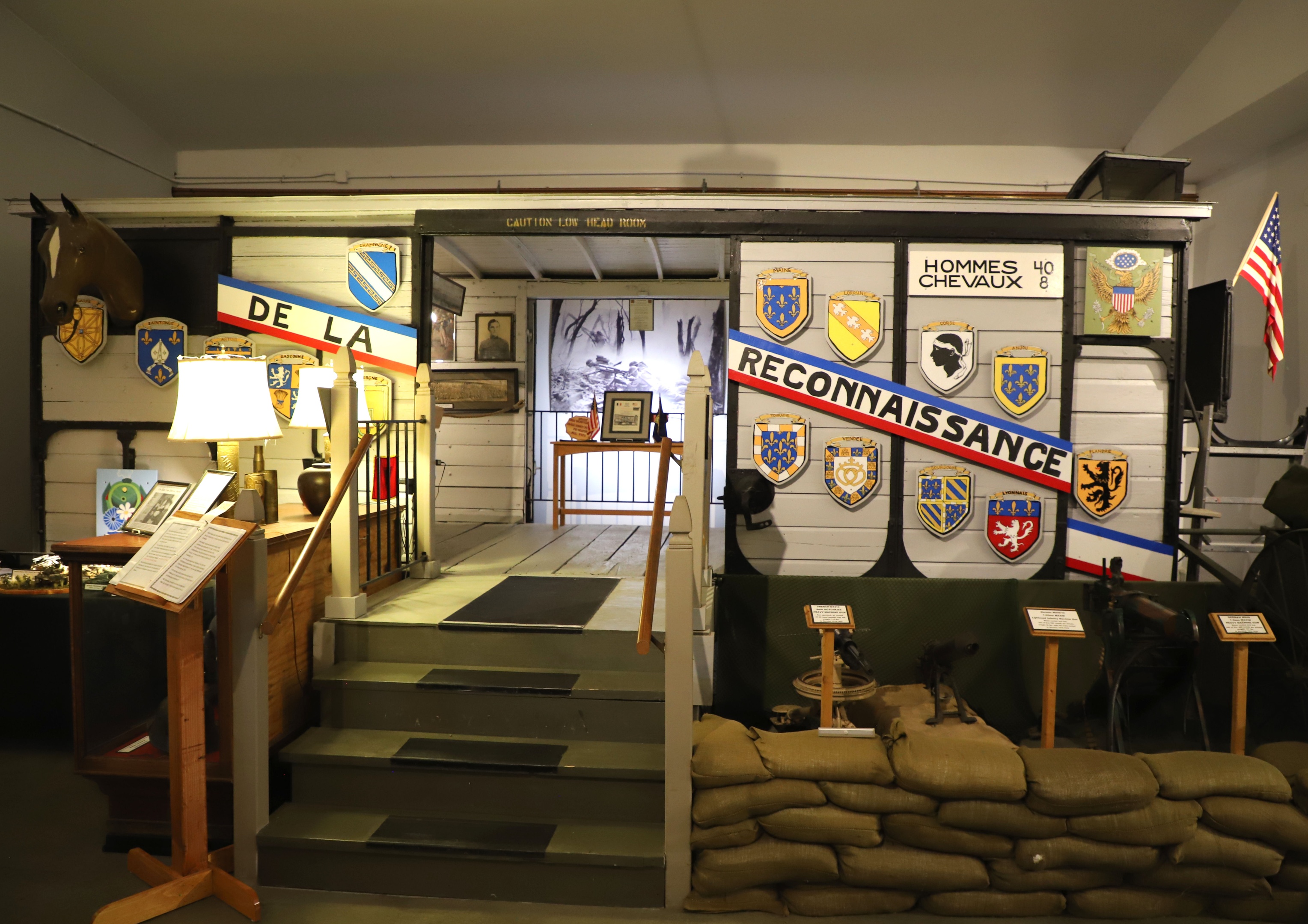 Vermont National Guard Museum at Camp Johnson Merci Train Building