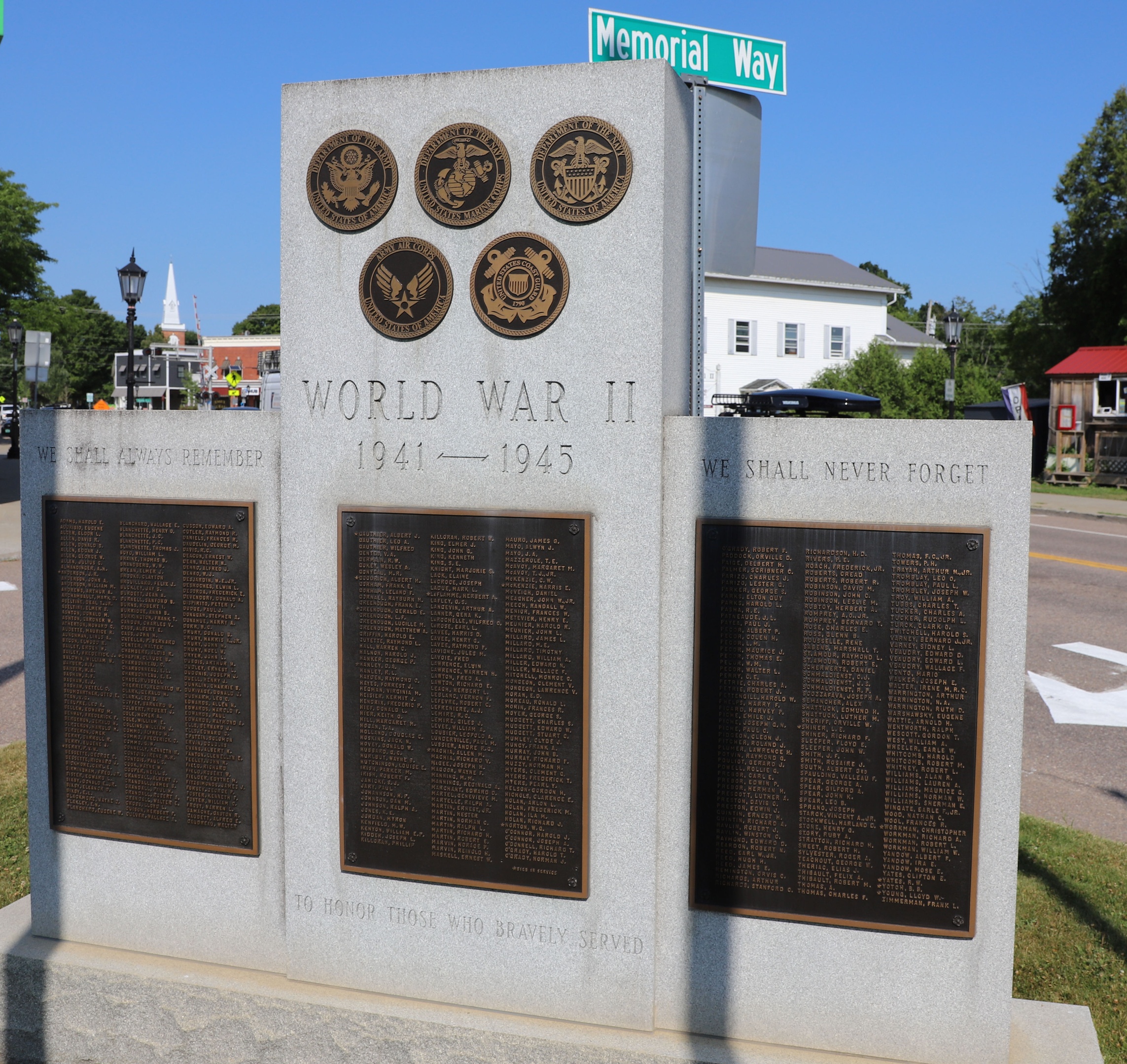 Essex Junction World War II Veterans Memorial