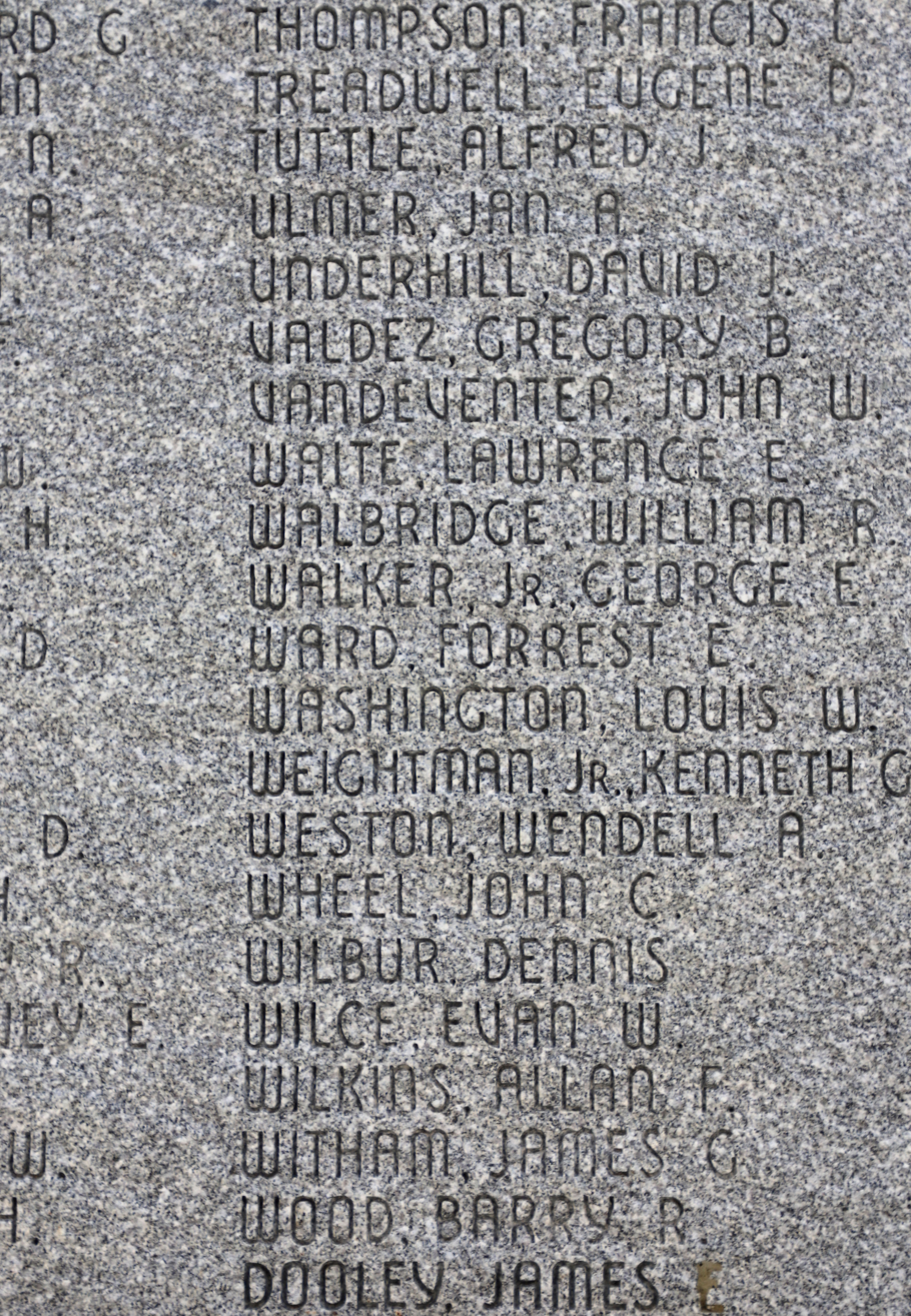 Vermont Vietnam Veterans Memorial - Sharon Vermont - Thompson - Dooley