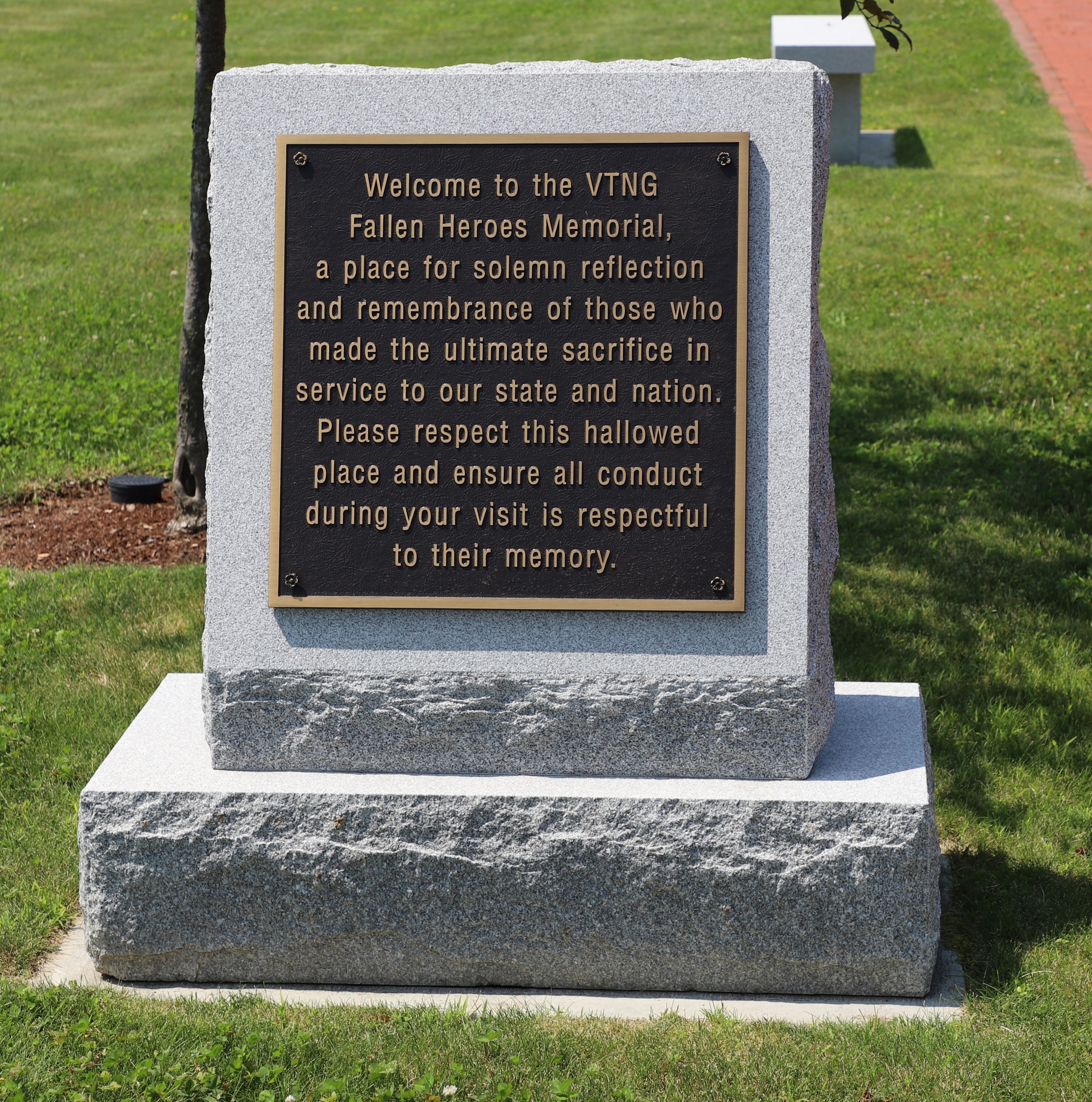 Vermont National Guard Base Camp Johnson Fallen Soldiers Memorial
